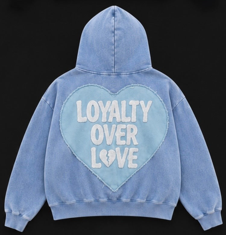 Blue LOVEYALTY Hoodie
