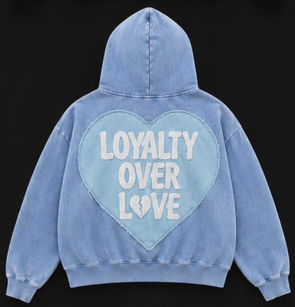 Blue LOVEYALTY Hoodie