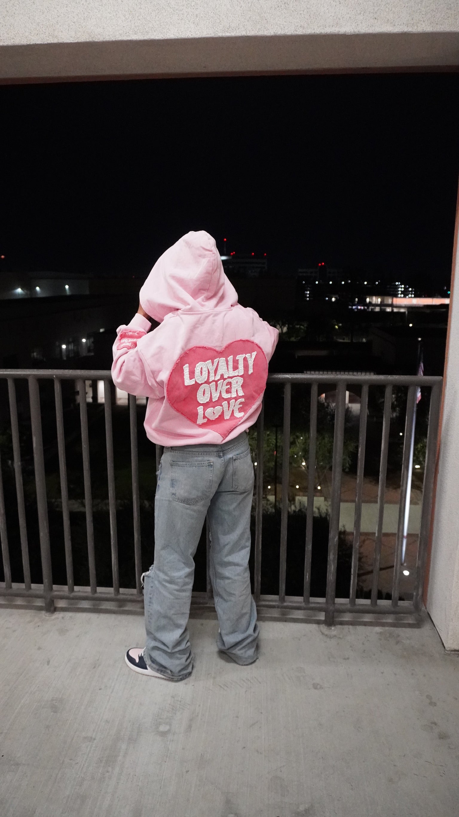 Pink LOVEYALTY Hoodie