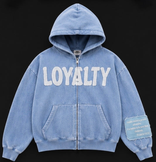 Blue LOVEYALTY Hoodie