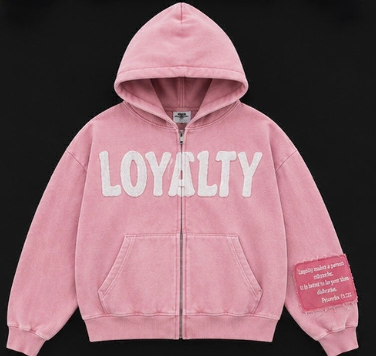 Pink LOVEYALTY Hoodie