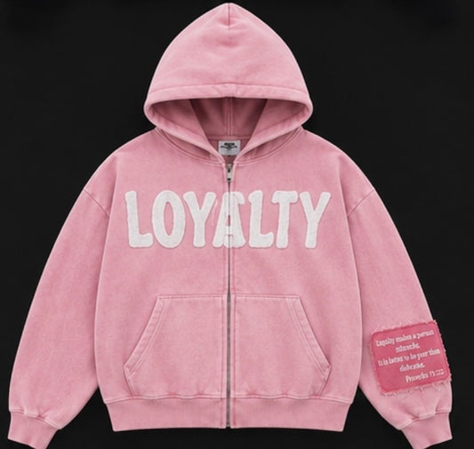 Pink LOVEYALTY Hoodie
