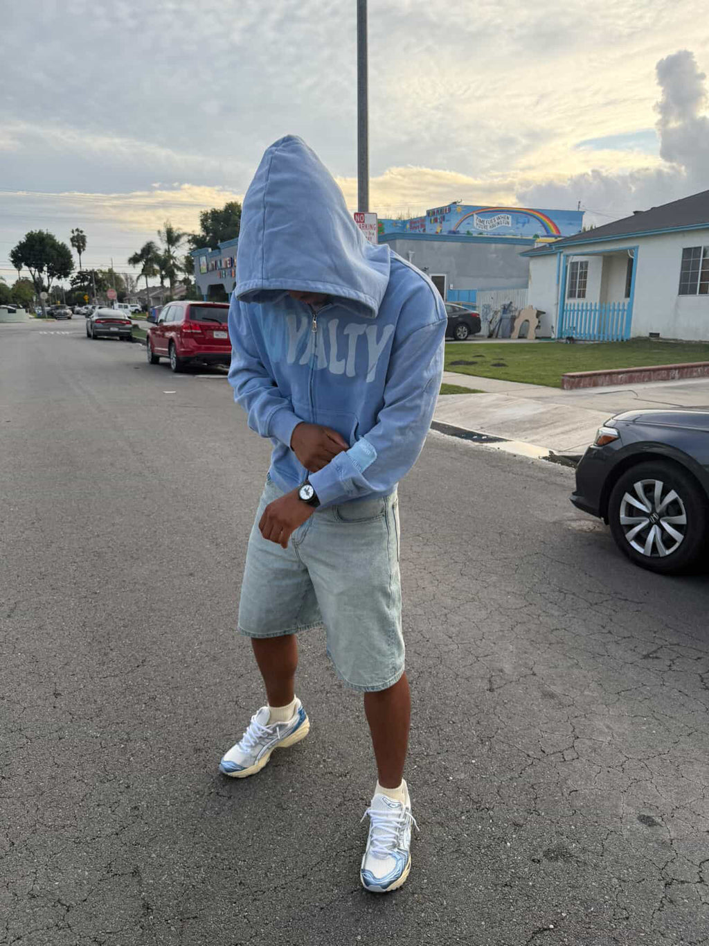Blue LOVEYALTY Hoodie
