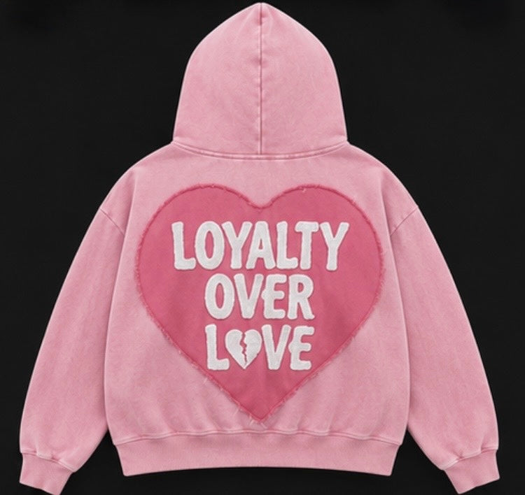 Pink LOVEYALTY Hoodie