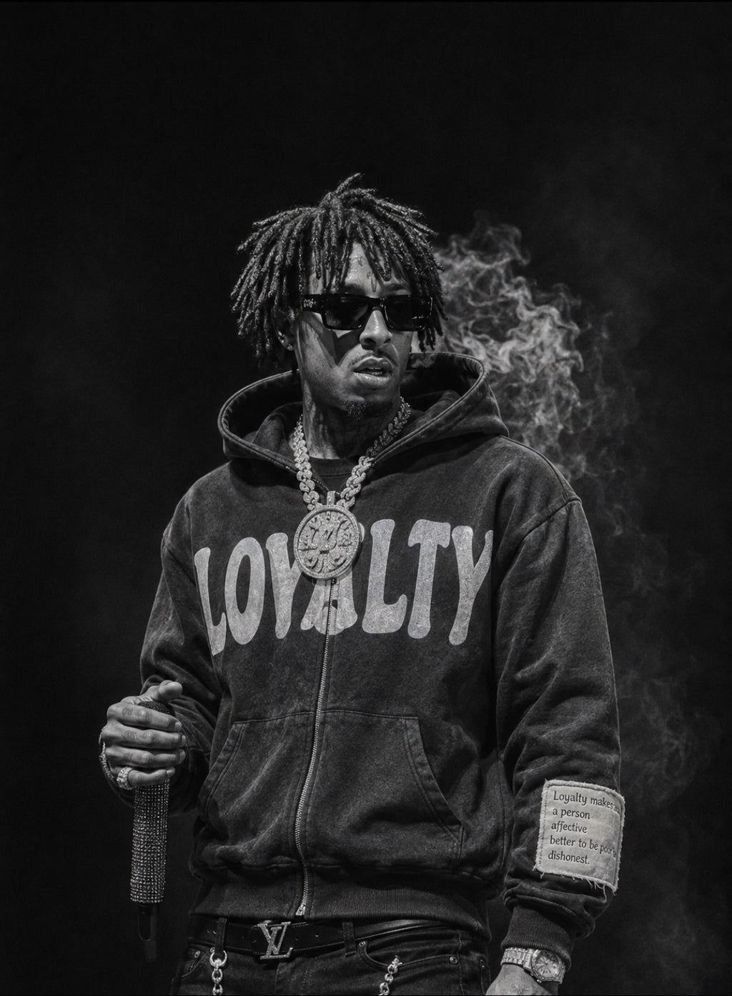 Black LOVEYALTY Hoodie