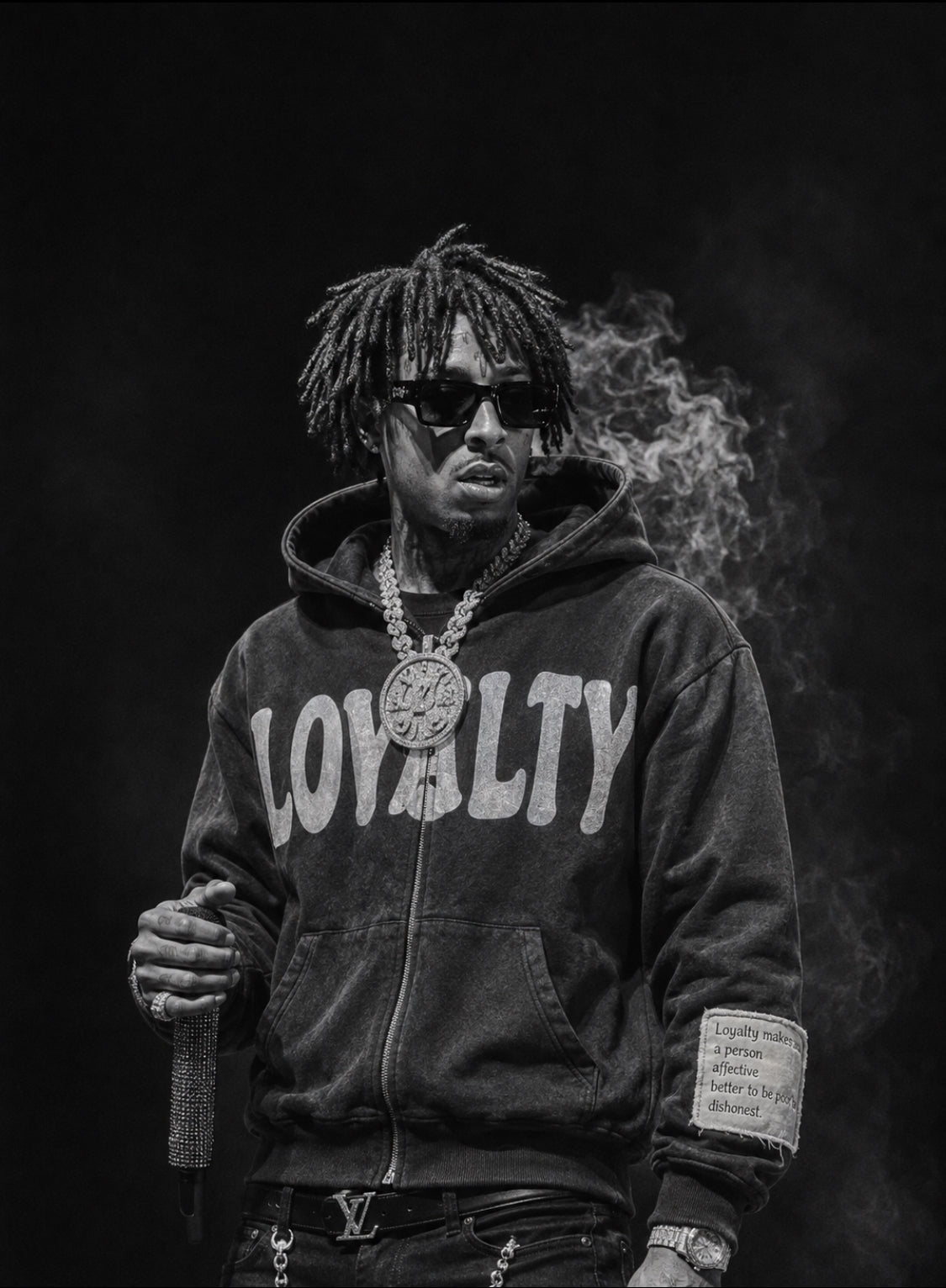 Black LOVEYALTY Hoodie