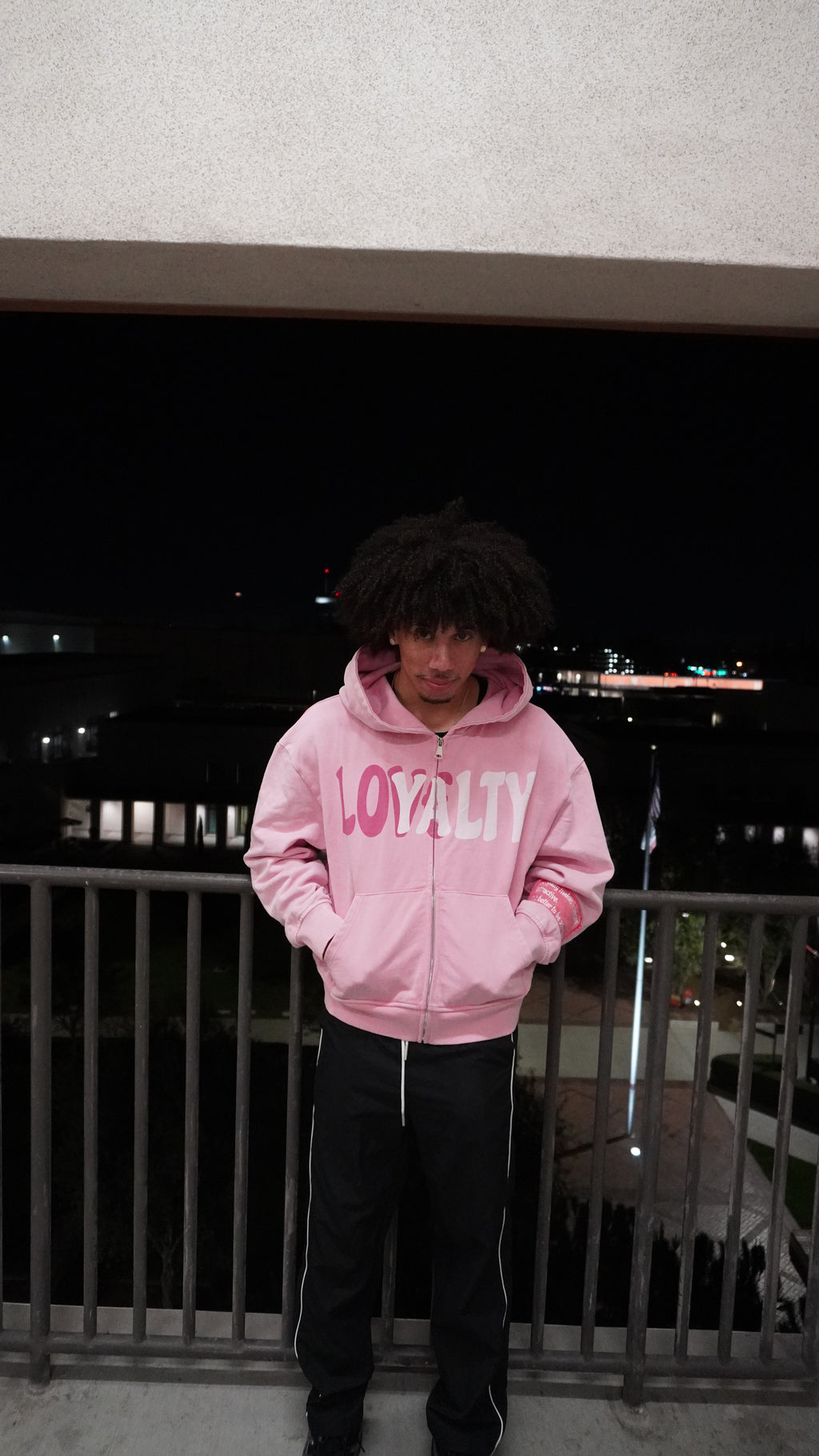 Pink LOVEYALTY Hoodie