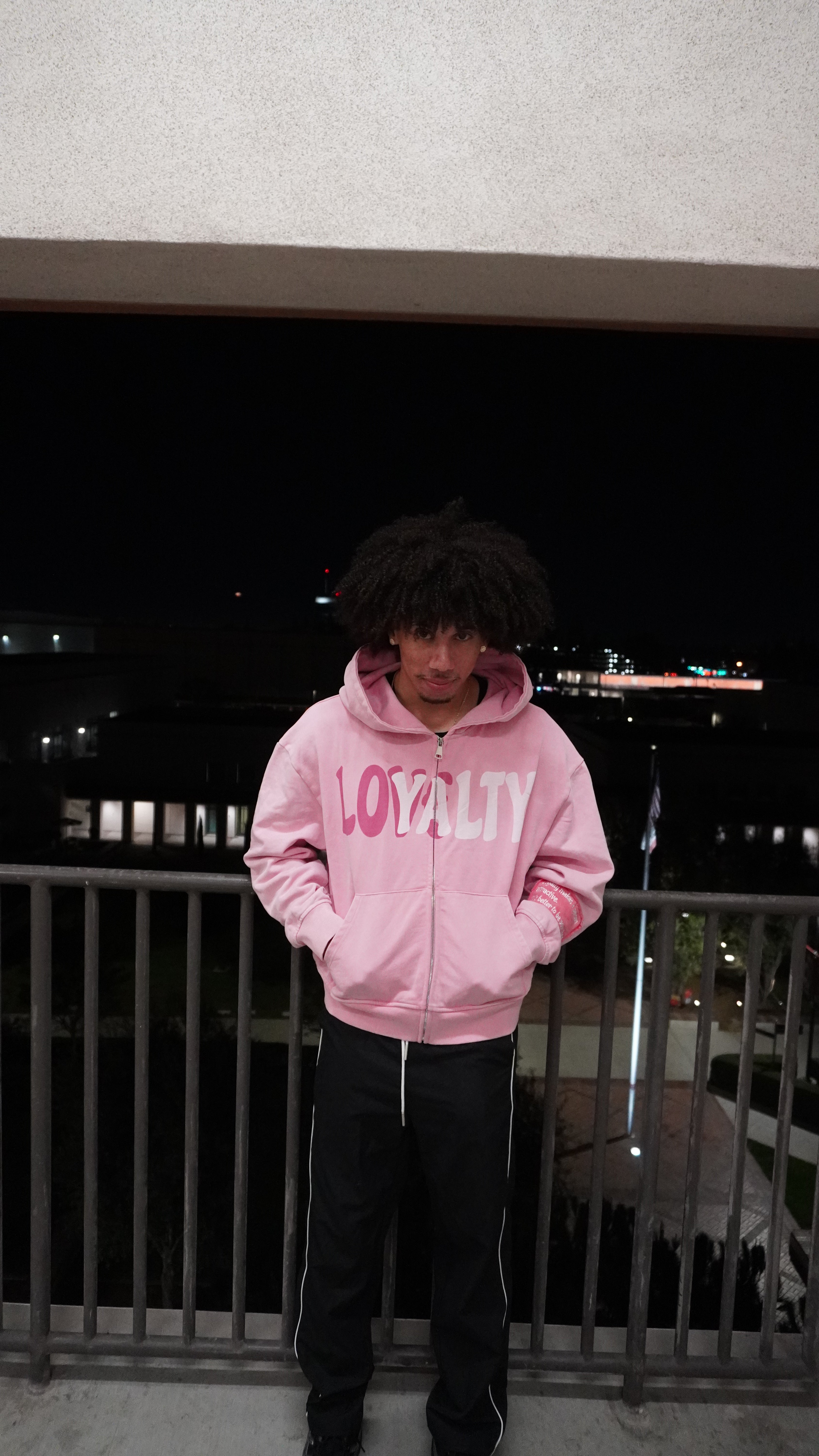 Pink LOVEYALTY Hoodie