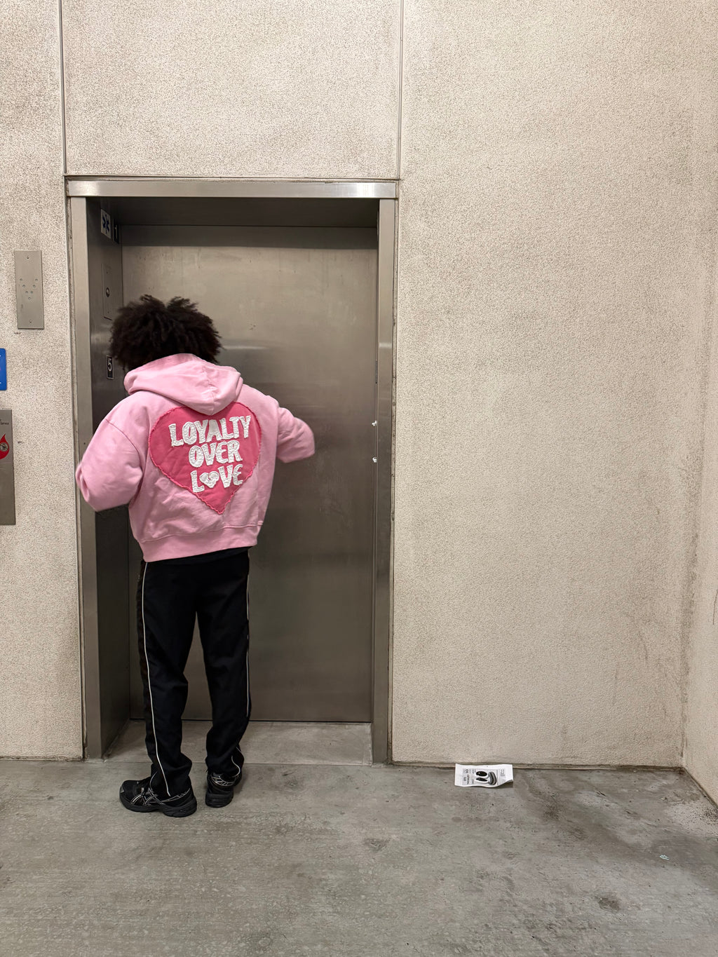 Pink LOVEYALTY Hoodie