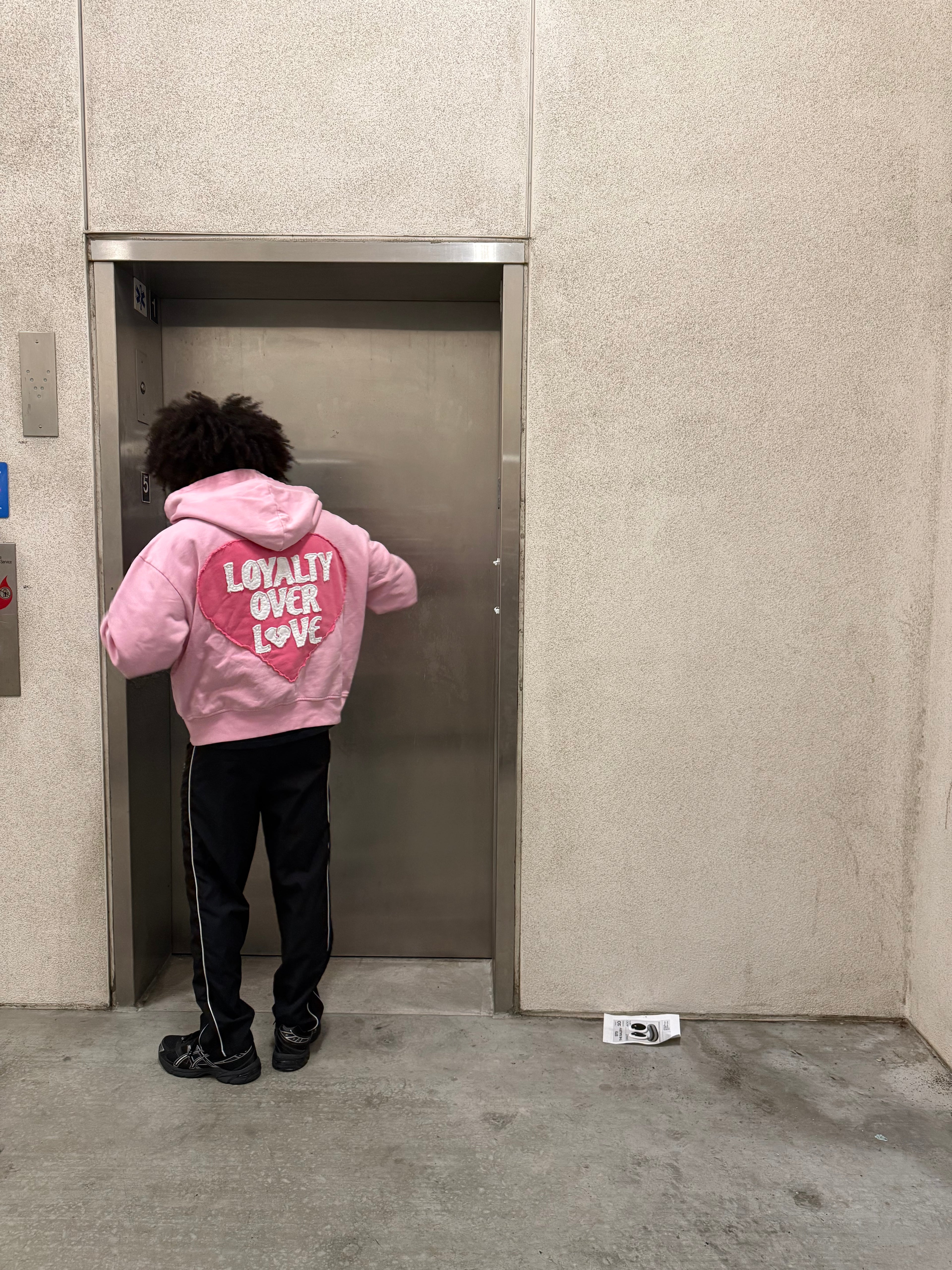 Pink LOVEYALTY Hoodie