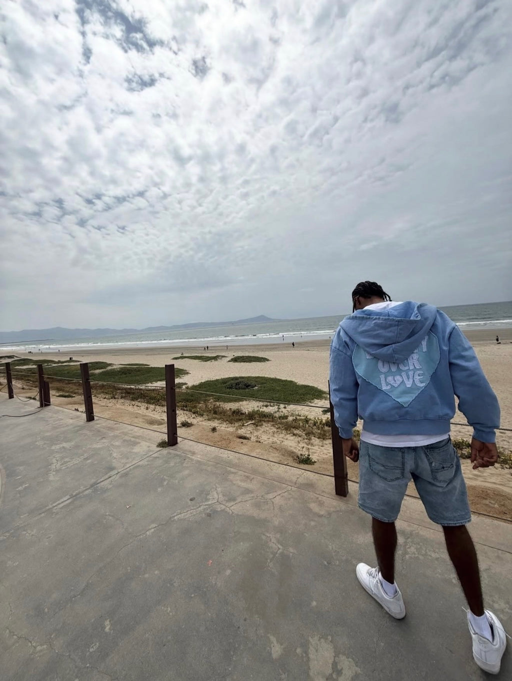 Blue LOVEYALTY Hoodie